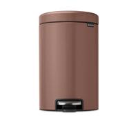 Brabantia Poubelle à pédale New Icon 12 litres Satin Taupe