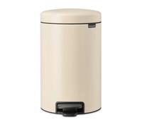 Brabantia Poubelle à pédale New Icon 12 litres Soft beige