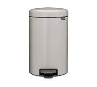 Brabantia Poubelle à pédale New Icon 12 litres Soft grey