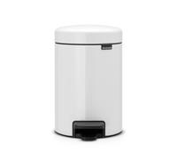Brabantia Poubelle à pédale New Icon 3 litres blanc