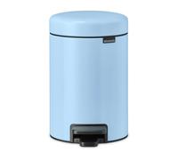 Brabantia Poubelle à pédale New Icon 3 litres Dreamy blue