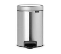 Brabantia Poubelle à pédale New Icon 3 litres Matt steel fingerprint proof