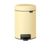 Brabantia Poubelle à pédale New Icon 3 litres Mellow Yellow