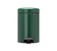Brabantia Poubelle à pédale New Icon 3 litres Pine green