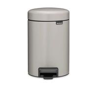Brabantia Poubelle à pédale New Icon 3 litres Soft grey