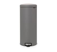 Brabantia Poubelle à pédale New Icon 30 litres Mineral concrete grey