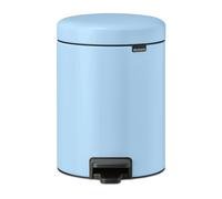 Brabantia Poubelle à pédale New Icon 5 litres Dreamy blue