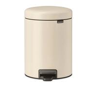 Brabantia Poubelle à pédale New Icon 5 litres Soft beige