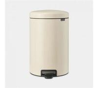 Brabantia – Poubelle à pédale NewIcon 12 L – Couvercle Soft-Close, seau amovible – Dreamy Blue