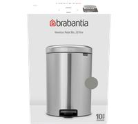 brabantia Poubelle à Pédale Newicon 20L - Soft Grey