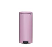 Brabantia Poubelle à pédale NewIcon 30L (Rose lilas), Système de tri des déchets avec couvercle à fermeture amortie, seau intérieur amovible, Sac poubelle PerfectBin offerts, 29x38x68 cm
