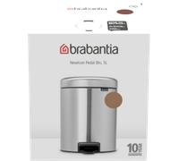 brabantia Poubelle à Pédale Newicon 5L - Warm Bronze