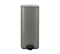 Brabantia Poubelle à pédale Bo 30 L Platinum