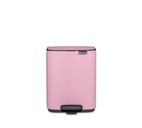 Brabantia Poubelle Bo 7L (Rose lilas) - Poubelle cuisine à pédale à fermeture progressive - Système de tri des déchets facile à nettoyer avec seau amovible - Sacs-poubelle PerfectFit gratuits inclus