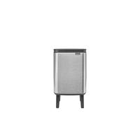 Brabantia - Poubelle Bo Waste Hi 4L avec Couvercle à Fermeture Douce, Seau Intérieur Amovible et Poignée de Transport - Convient pour la Salle de Bain, la Chambre et le Bureau à Domicile.