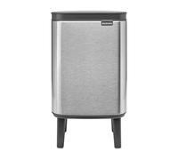 Brabantia Poubelle haute Bo 4 L Acier brossé mat