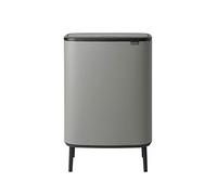 Brabantia Poubelle, Mineral Concrete Grey, 60 L