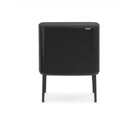 brabantia Bo Touch Bin 36 L avec Seau - Matt Black