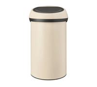 Brabantia Poubelle ronde Touch Bin 60 litres Soft Beige