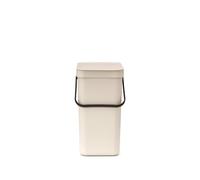 Brabantia Poubelle Sort & Go 12 litres Soft Beige