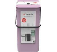 brabantia Poubelle Sort & Go 16 L - Lilac Pink