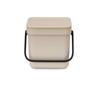 Brabantia Poubelle Sort & Go 3 L Soft Beige