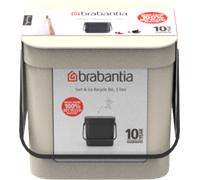Brabantia Poubelle Sort & Go 3 L Soft Beige