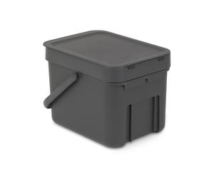 Brabantia Poubelle Sort & Go 6 litres gris