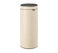 Brabantia Poubelle Touch Bin 30 L Soft beige