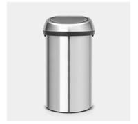 Brabantia Poubelle Touch Bin 60 L Acier 484506