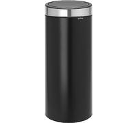Brabantia Touch Bin poubelle 30 l chrome-noir 115448