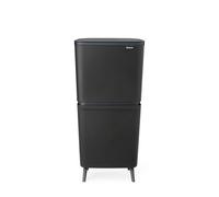 brabantia Poubelle de Recyclage SortUp Hi, 10 + 10 + 25 L - Dark Grey