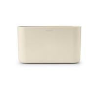 Brabantia - Renew Caddie de Salle de Bain - Convient comme Porte-Brosse à Dents - Anti-Rayures - Facile à Nettoyer - Anti-Corrosion - Soft Beige - 19,7 x 9,8 x 11 cm