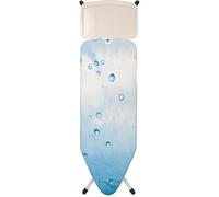 Brabantia Table à repasser Ice Water 124x45 cm – Grande surface stable – Bleu
