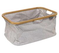 Brabantia Sac à linge 40 L pliable gris