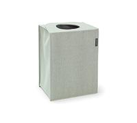 Brabantia - Sac à Linge Rectangulaire - Le Haut Pliable - L'ouverture Quick-Drop - Peu Encombrant - Facile à Vider - Gros Volume - Vert - 55 L