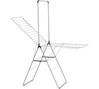 brabantia Séchoir HangOn avec Portant à Cintres 25m - Gris métallique