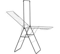 brabantia Séchoir HangOn avec Portant à Cintres 25m - Noir mat