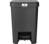 Brabantia StepUp Bin - Poubelle à pédale - 25 litres - Gris foncé