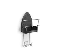 Brabantia - Support Mural pour Fer à Repasser - Matériaux Résistants à la Chaleur - Taille Unique - Rangement Rapide - À l'abri des Enfants - Gris - 38.1 cm x 16.0 cm x 19.5 cm