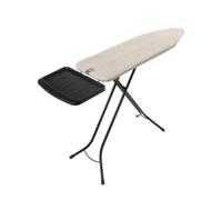 Brabantia Table à Repasser B, 124x38 cm, repose-fer générateur solide - Denim Grey