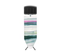 Brabantia Table à Repasser C, 124x45 cm, repose-fer générateur solide 123986 - Morning Breeze