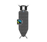 Brabantia - Table à Repasser Taille C - pour Fer Vapeur - Planche a Repasser XL - Espace de Repassage Impressionnant - Plateau Extra-Stable - pour Les Fers Jusqu'à 15 cm - Denim Black - 124 x 45 cm