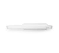 Brabantia - Tablette de Douche avec Raclette Mindset - Rangement Facile - Système d'Evacuation d'Eau Hygiénique - Supporte Jusqu'à 2 kg - Résistant à la Corrosion - White - 42,1 x 9 cm