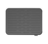 Brabantia Tapis égouttoir SinkSide 117442 - en silicone 44 cm, gris