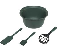 Brabantia Tasty+ Ensemble de moules à pâtisserie, plastique, vert sapin