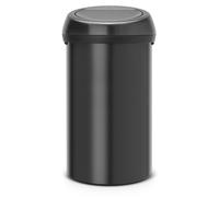 Brabantia Touch Bin, 60 l, rond, noir, manuel, 40 cm, 400 mm