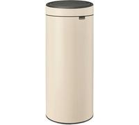 Brabantia Poubelle Touch Bin 30 L Soft beige