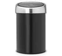 Brabantia Touch Bin poubelle 3 l chrome-noir 364440