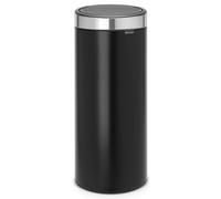 Brabantia Touch Bin poubelle 30 l chrome-noir 115448
